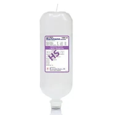 Hartmann Solution IV Infusion 500 ml bag, Hartmann's Solution