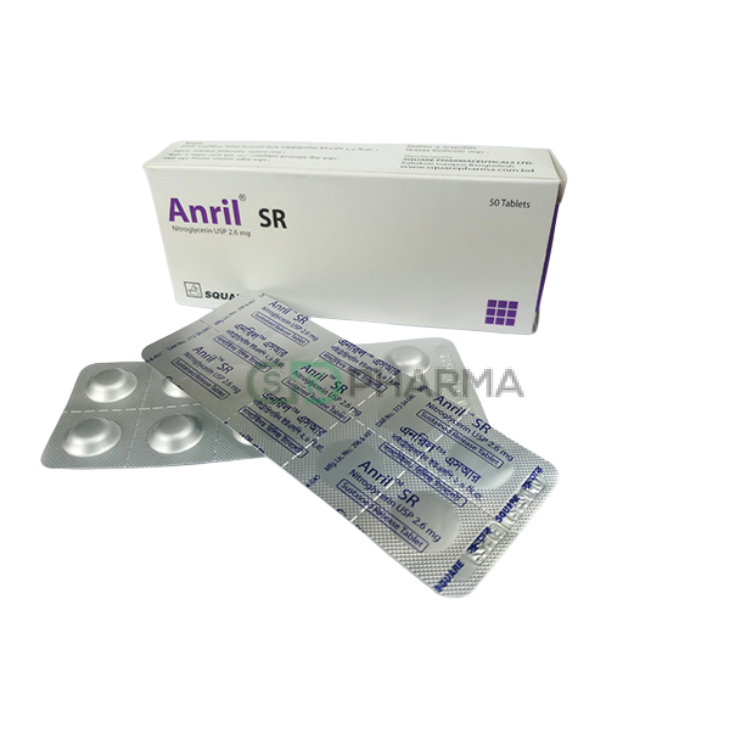 Anril SR Tablet 2.6 mg (Nitroglycerin)