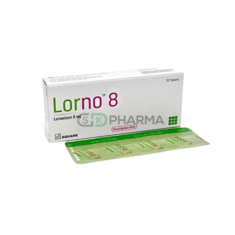 Lorno Tablet 8 mg (Lornoxicam)