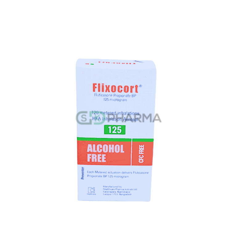 Flixocort Inhaler 125 mcg/metered dose (Fluticasone Propionate (Inhaler))
