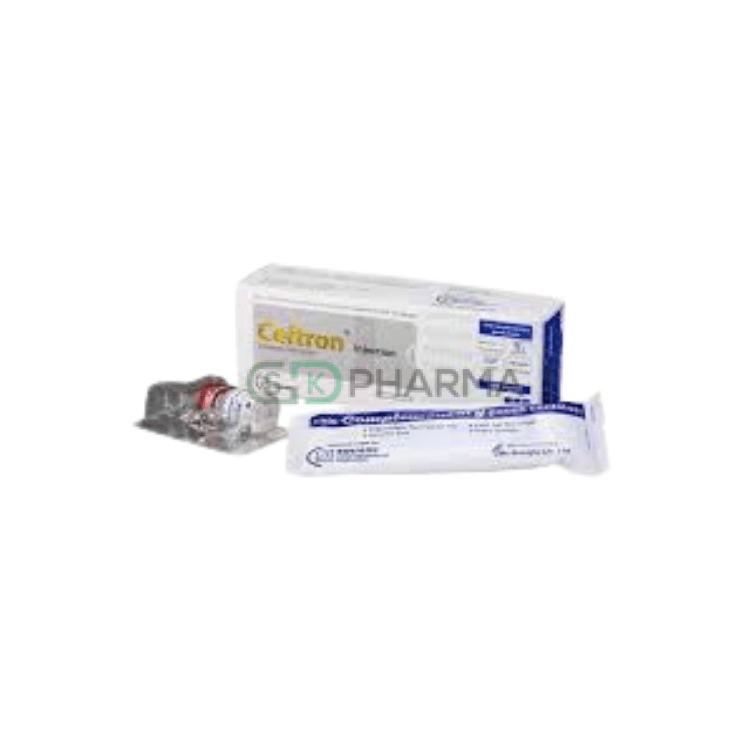 Ceftron Injection 250 mg/vial (Ceftriaxone Sodium)