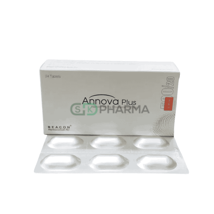 Annova Plus Tablet 500 mg+20 mg (Naproxen Sodium + Esomeprazole Magnesium)