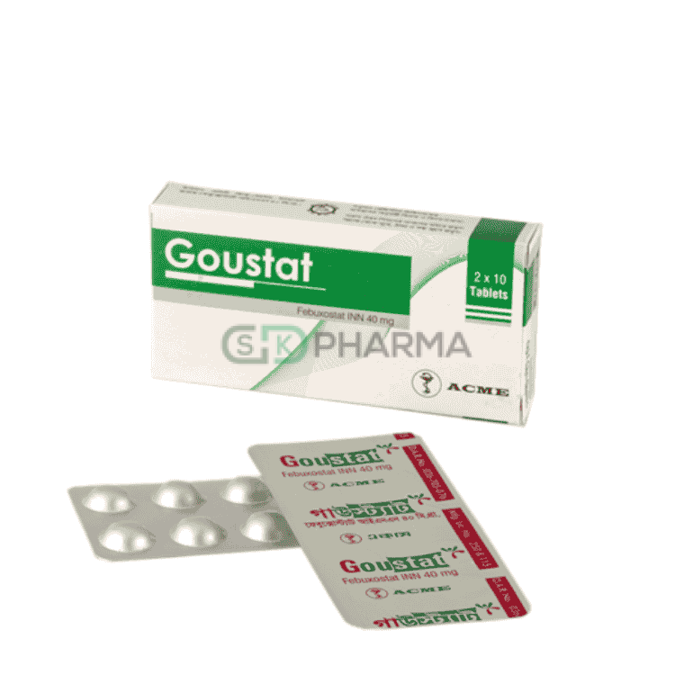 Goustat Tablet 40 mg (Febuxostat)