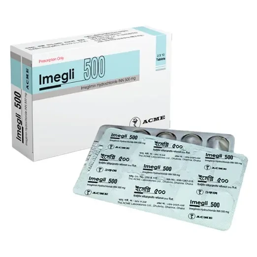 Imegli Tablet, Imeglimin Hydrochloride 500 mg