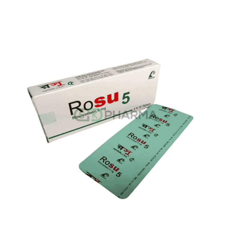 Rosu Tablet 5 mg (Rosuvastatin Calcium)