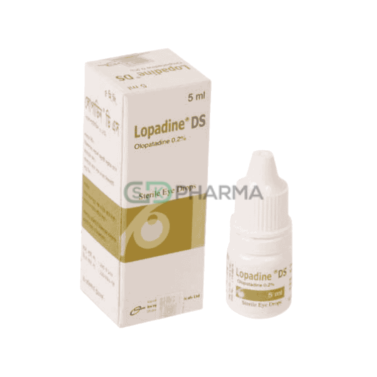 Lopadine DS Eye Drop 0.20% (Olopatadine Hydrochloride)