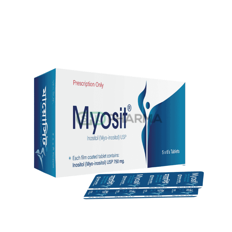 Myosit Tablet 750 mg (Myo-inositol)