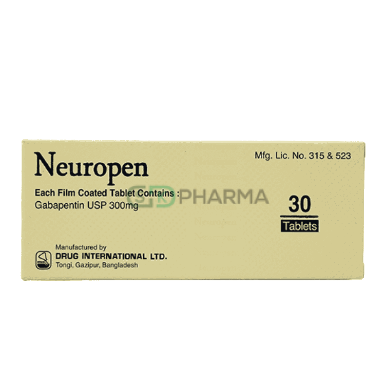 Neuropen Tablet 300 mg (Gabapentin)