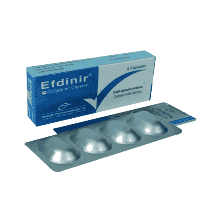 Efdinir Capsule 300 mg (Cefdinir)