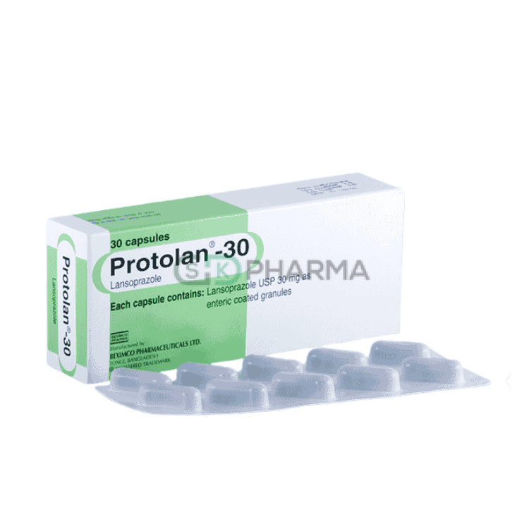 Protolan Capsule 30 mg (Lansoprazole)