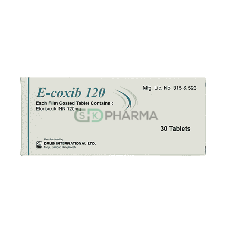 E-coxib Tablet 120 mg (Etoricoxib)