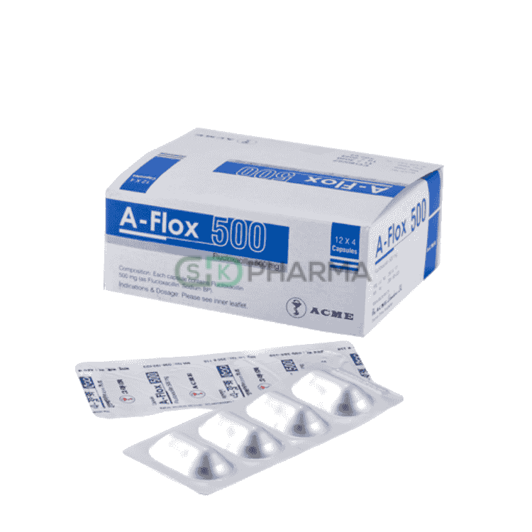 A-Flox Capsule 500 mg (Flucloxacillin Sodium)