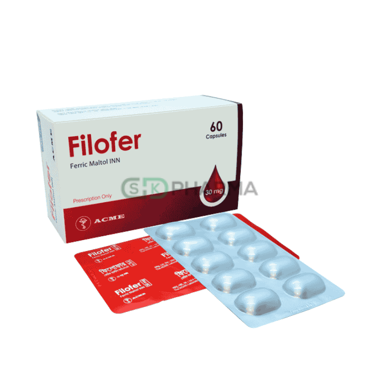 Filofer Capsule 30 mg (Ferric Maltol)