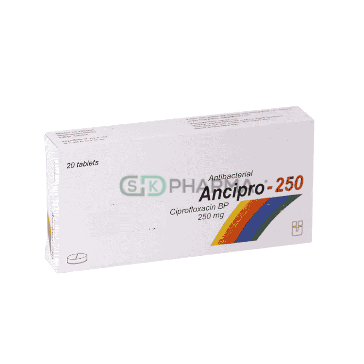 Ancipro Tablet 250 mg (Ciprofloxacin)