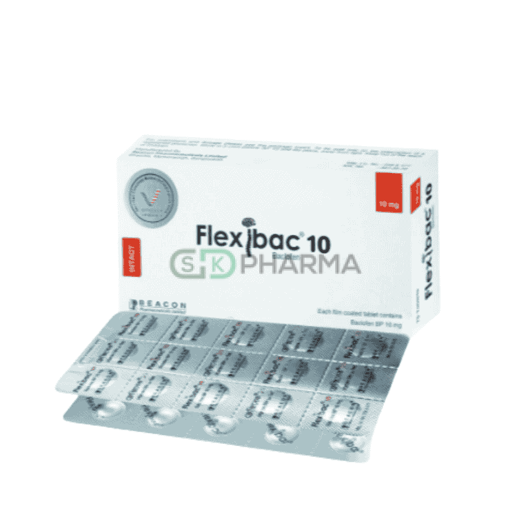 Flexibac Tablet 10 mg (Baclofen)