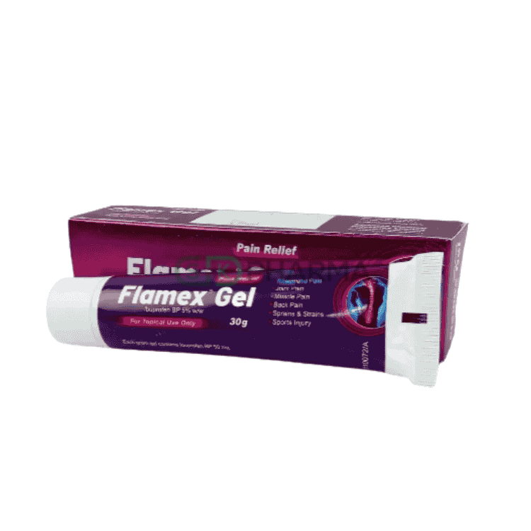 Flamex Topical Gel 5% w/w (Ibuprofen (Topical))