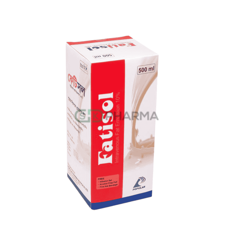 Fatisol Injection 10% (Intravenous fat emulsion)