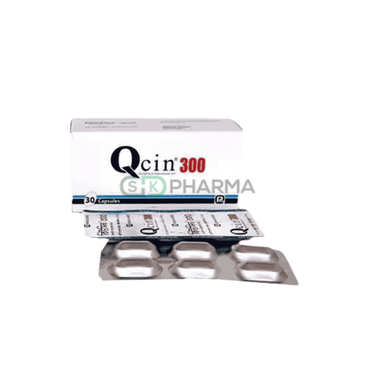 Qcin Capsule 300 mg (Clindamycin)