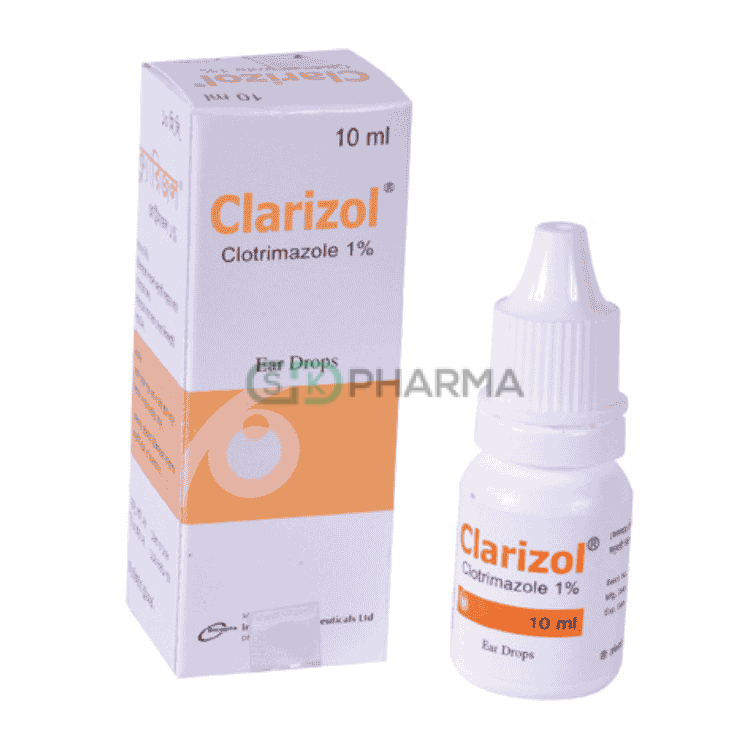 Clarizol Ear Drop 1% (Clotrimazole (Ear drop))