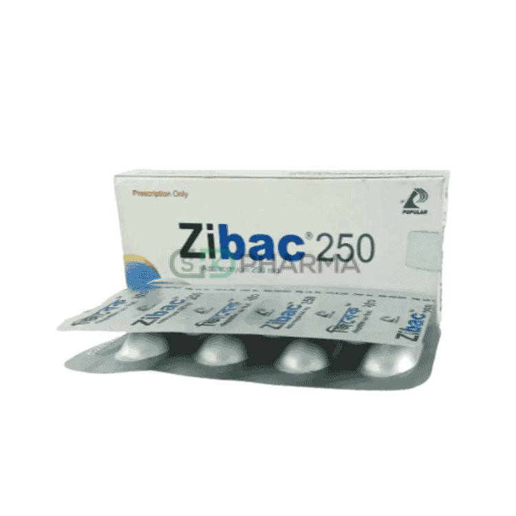 Zibac Tablet 250 mg (Azithromycin Dihydrate)