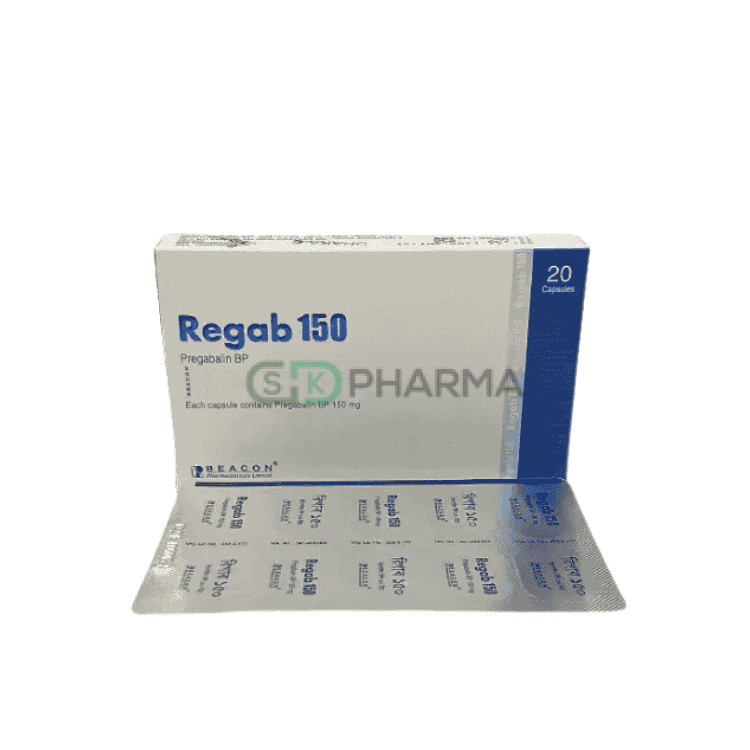 Regab Capsule 150 mg (Pregabalin)