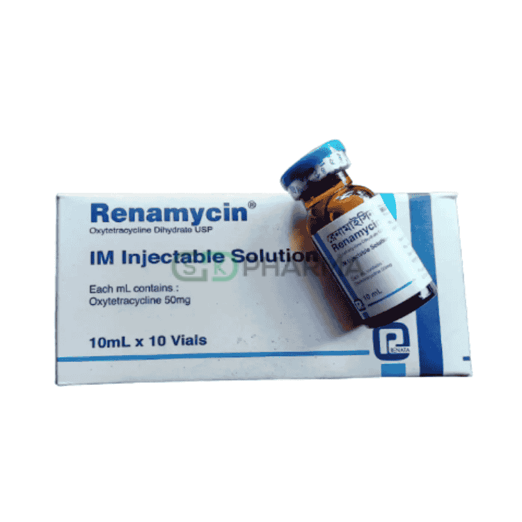 Renamycin Injection 50 mg/ml (Oxytetracycline)