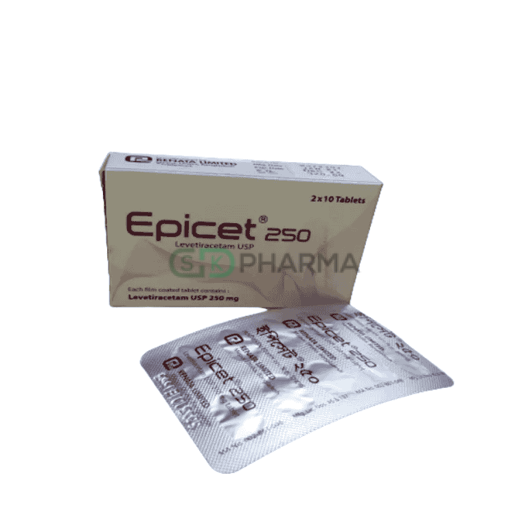 Epicet Tablet 250 mg (Levetiracetam)