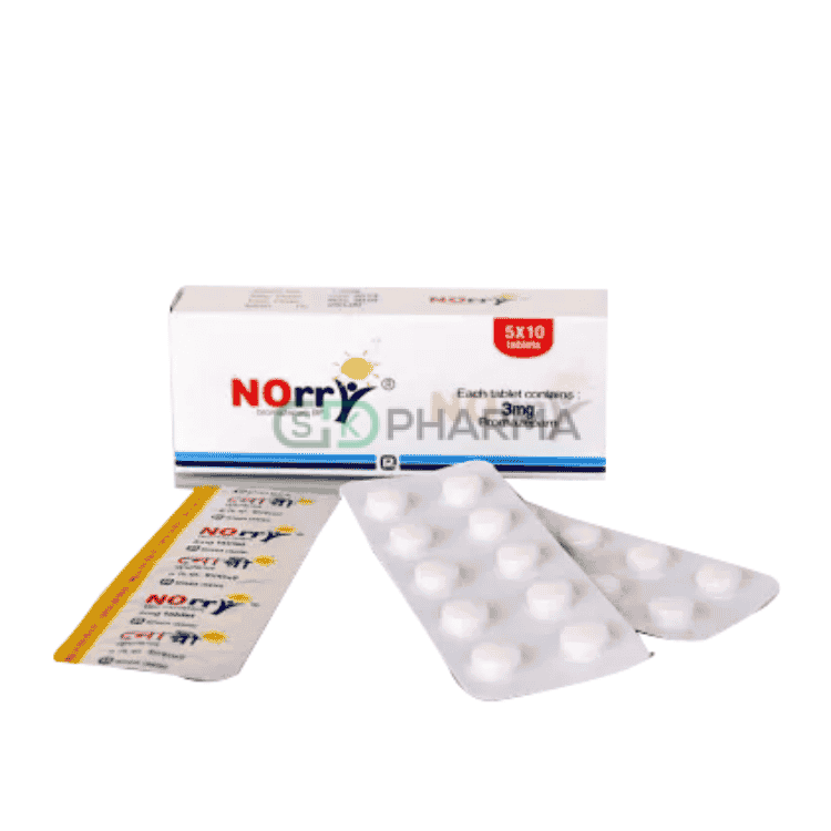 Norry Tablet 3 mg (Bromazepam)