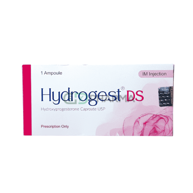 Hydrogest DS Injection 500 mg/2 ml (Hydroxyprogesterone Caproate)