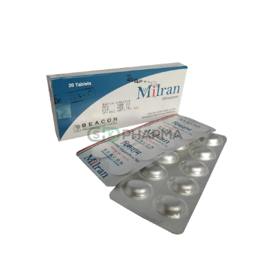 Milran Tablet 50 mg (Milnacipran Hydrochloride)