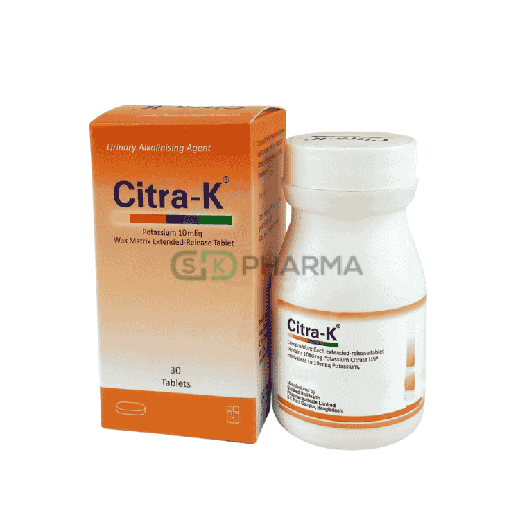 Citra-K Tablet 1080 mg (Potassium Citrate)