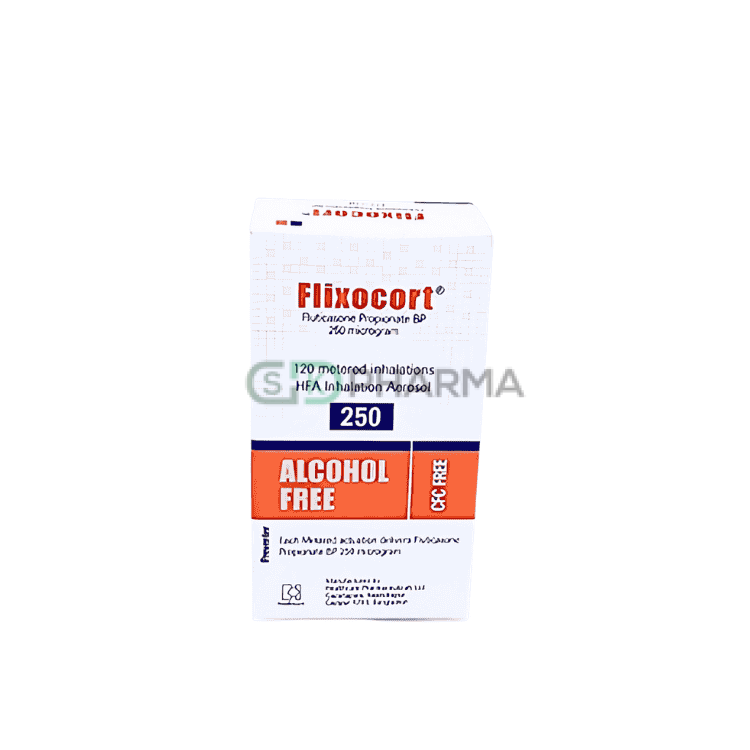 Flixocort Inhaler 250 mcg/metered dose (Fluticasone Propionate (Inhaler))