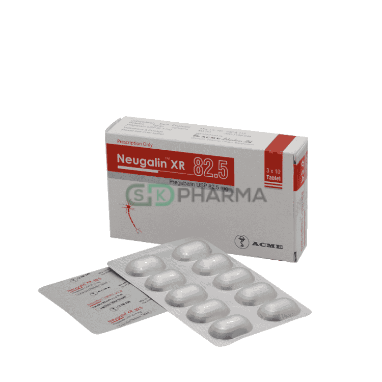 Neugalin XR Tablet 82.5 mg (Pregabalin)