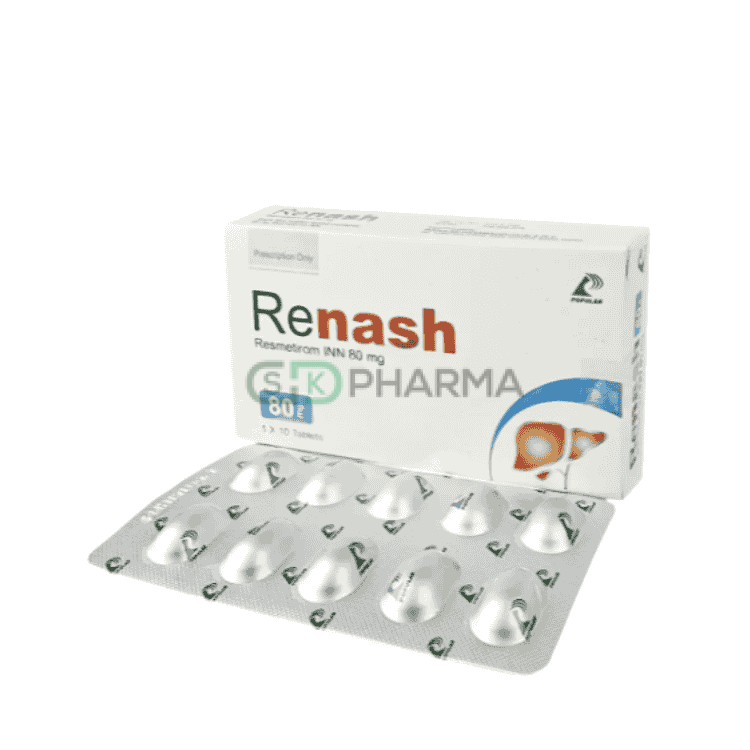 Renash Tablet 80 mg (Resmetirom)