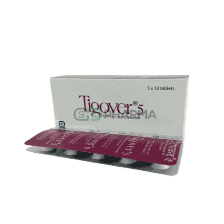 Tigover Tablet 5 mg (Flunarizine)