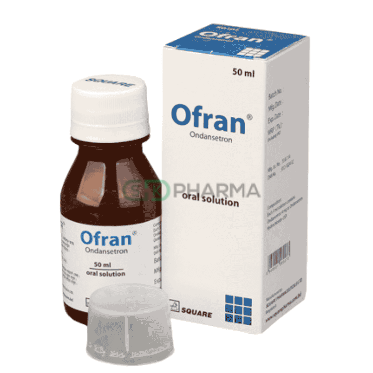 Ofran Oral Solution 4 mg/5 ml (Ondansetron)