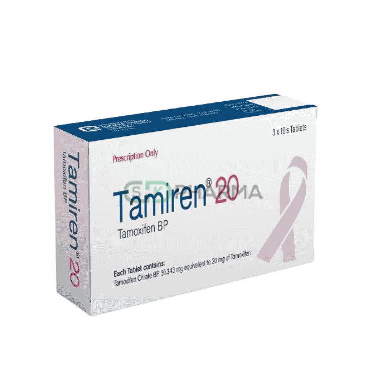 Tamiren Tablet 20 mg (Tamoxifen Citrate)