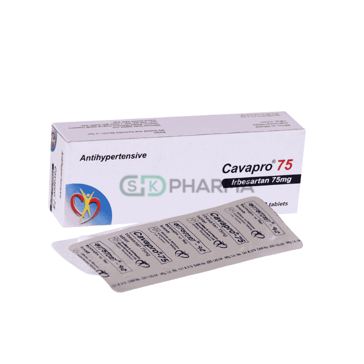 Cavapro Tablet 75 mg (Irbesartan)