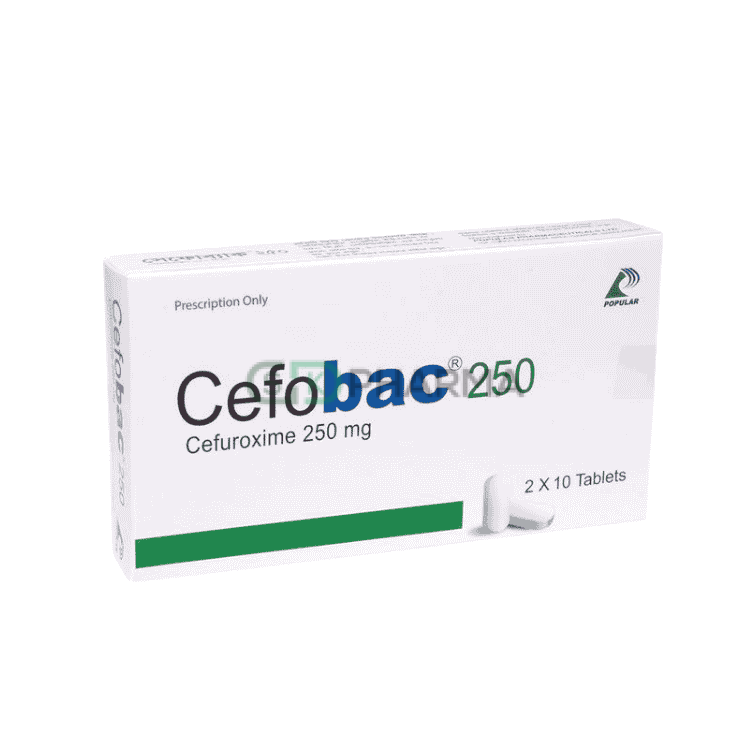 Cefobac Tablet 250 mg (Cefuroxime Axetil)