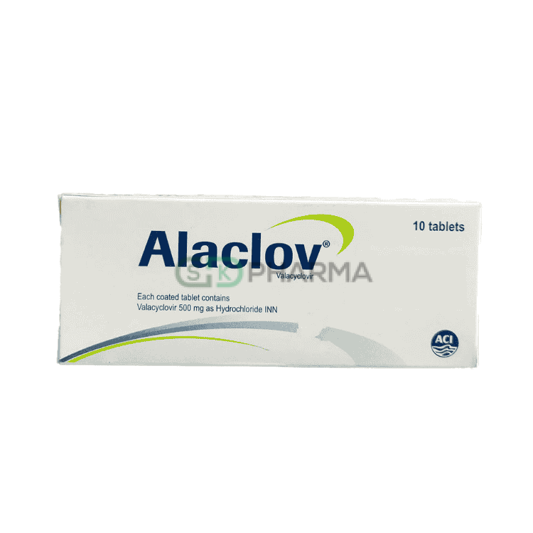 Alaclov Tablet 500 mg (Valacyclovir)