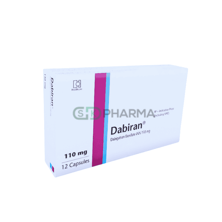 Dabiran Capsule 110 mg (Dabigatran Etexilate Mesylate)