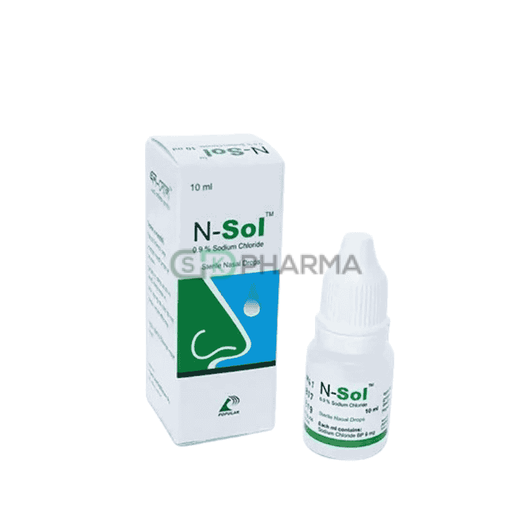 N-Sol Nasal Drop 0.90% (Sodium Chloride)