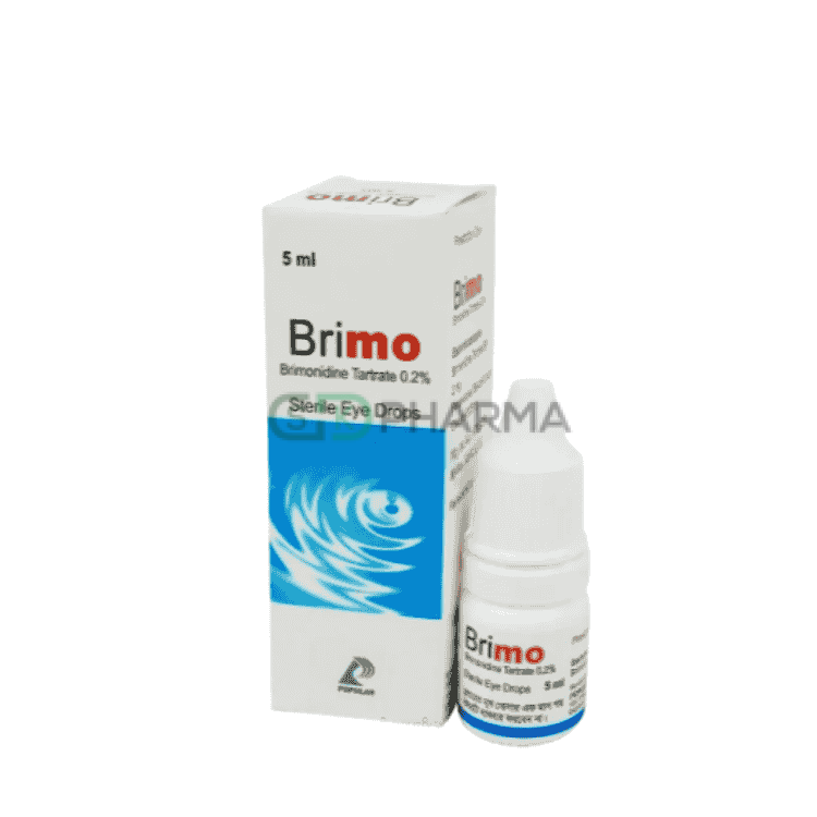 Brimo Eye Drop 0.20% (Brimonidine Tartrate)