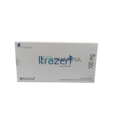 Itrazen Capsule 100 mg (Itraconazole)
