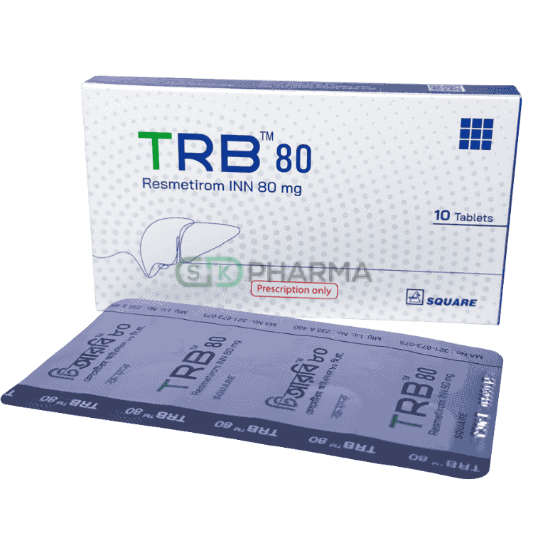 TRB Tablet 80 mg (Resmetirom)