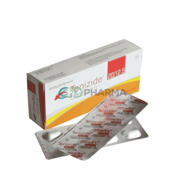 Tenizide Tablet 20 mg+12.5 mg (Olmesartan Medoxomil + Hydrochlorothiazide)