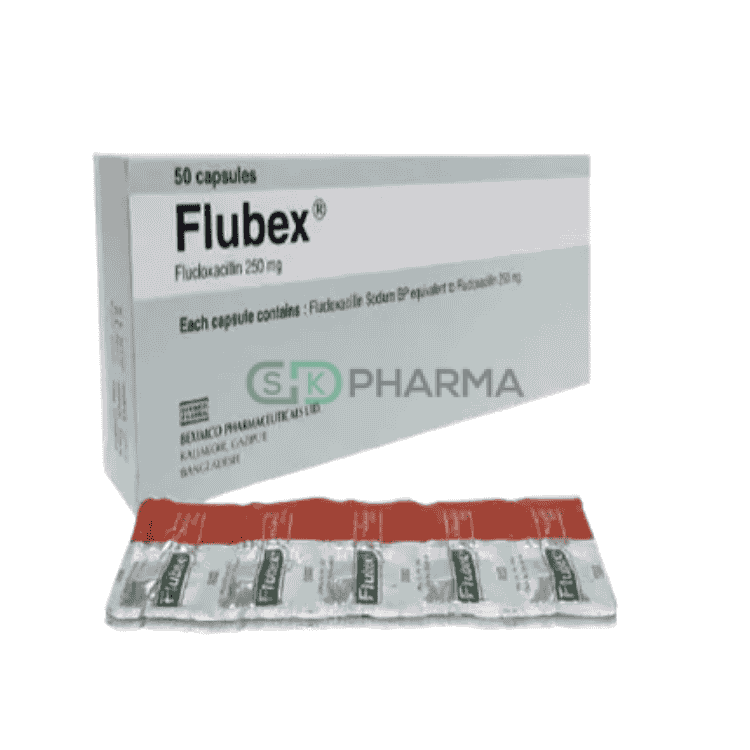 Flubex Capsule 250 mg (Flucloxacillin Sodium)