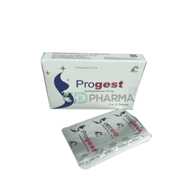Progest Tablet 10 mg (Dydrogesterone)