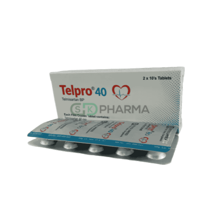 Telpro Tablet 40 mg (Telmisartan)