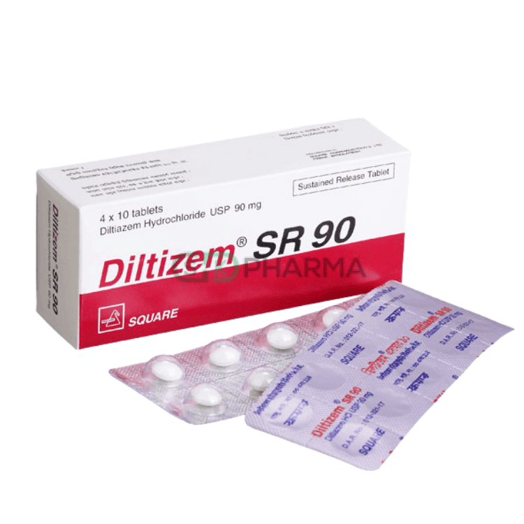 Diltizem SR Tablet 90 mg (Diltiazem Hydrochloride)